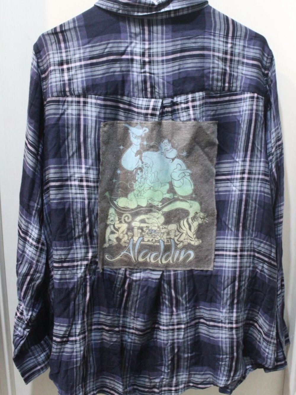 upcycled flannel